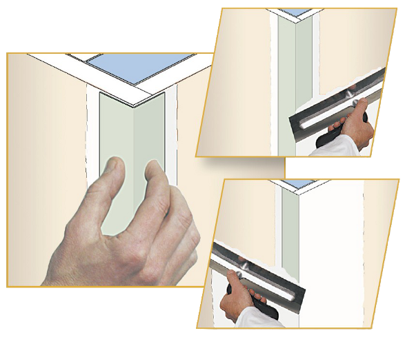 Guide pratique > Réaliser un joint entre plaques de plâtre