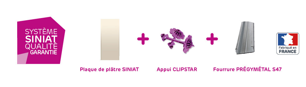 CLIPSTAR, le nouvel appui intermédiaire malin signé Siniat !