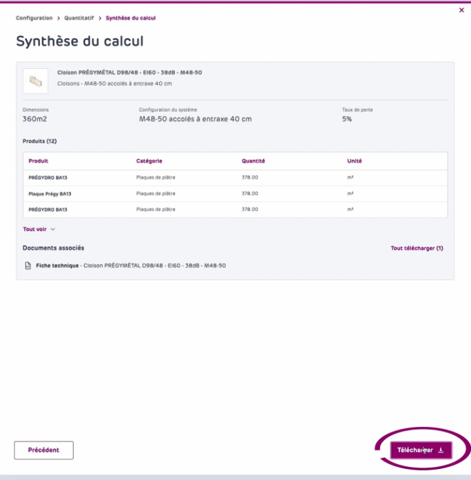 Téléchargez vos quantitatifs