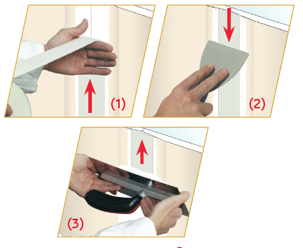 Guide pratique > Réaliser un joint entre plaques de plâtre