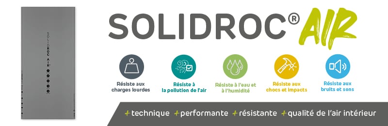 SolidRoc Air, la plaque pour les projets techniques