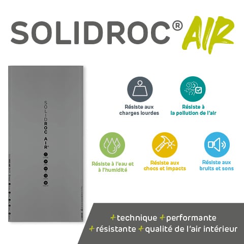 SolidRoc Air, la plaque pour les projets techniques