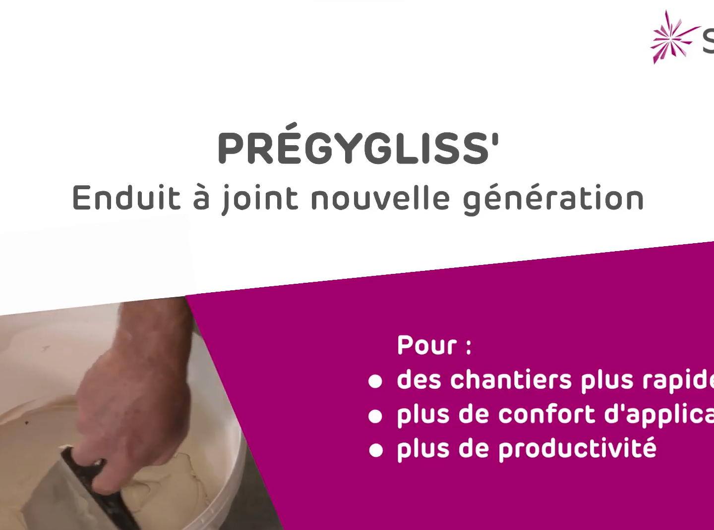 #INNOVATION // Prégygliss' - Enduit Nouvelle Génération